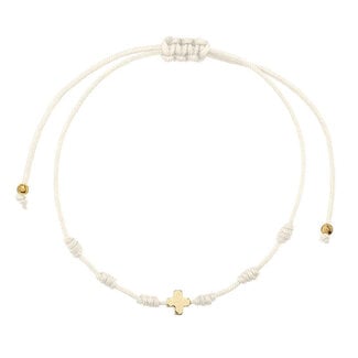 Pearl and Cross Bracelet - The Power of the Cross