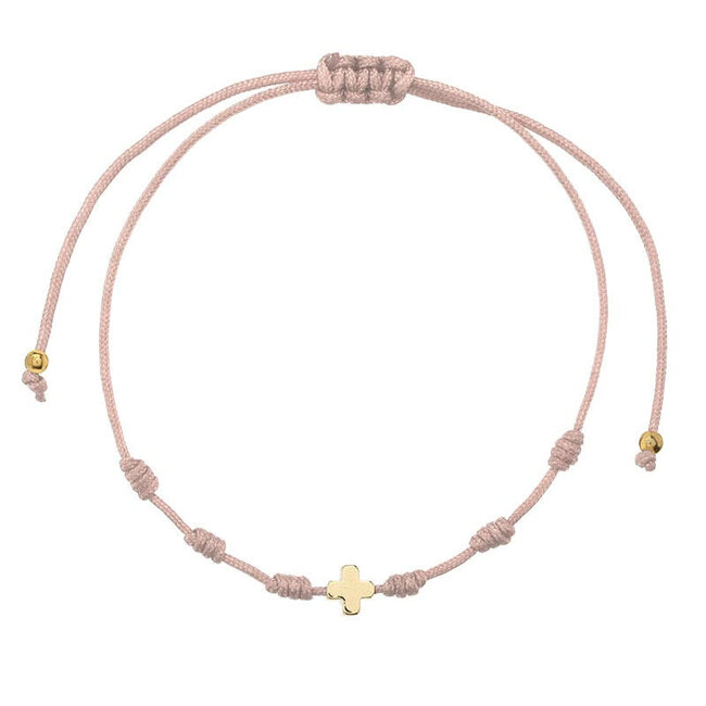 Pearl and Cross Bracelet - The Power of the Cross