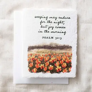 Joy Comes in the Morning Card