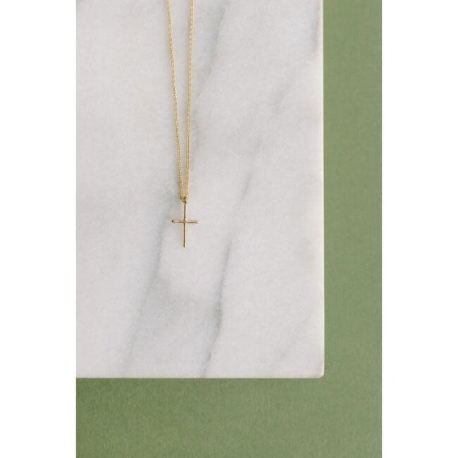 Momma + Me Cross Necklace Set