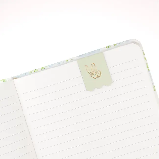 Faith Collection Journal Set W/Bookmarks Blue Green Floral