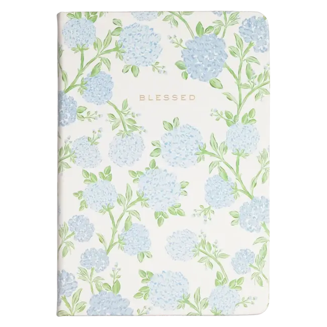 Faith Collection Journal Set W/Bookmarks Blue Green Floral