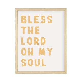 Faith Collection Wall Art Bless the Lord 11x14