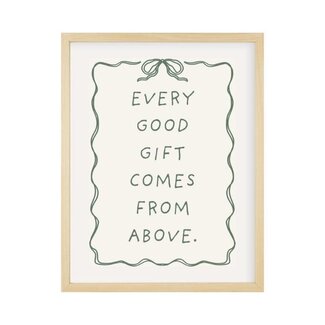 Faith Collection Wall Art Gift from Above 11x14