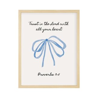Trust in the Lord with All Your Heart Faith Collection Wall Art
