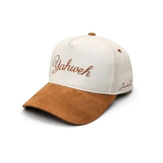Yahweh Hat - Cream & Copper Suede