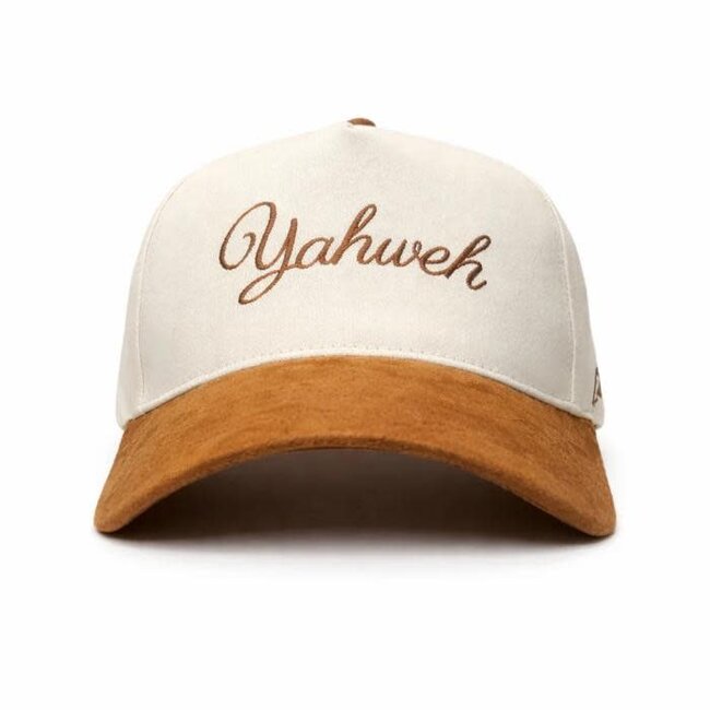 Yahweh Hat - Cream & Copper Suede