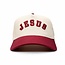 Jesus - Maroon & Cream Hat