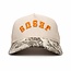 Jesus - Camo, Orange & Cream Hat (Upside down)
