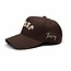 Jesus - Brown & Cream Hat (Upside down)