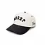 Jesus - Black & Cream Hat (Upside down)