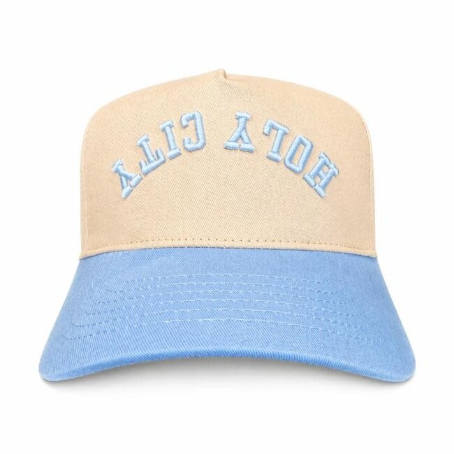 Holy City -Sky Blue & Cream Hat