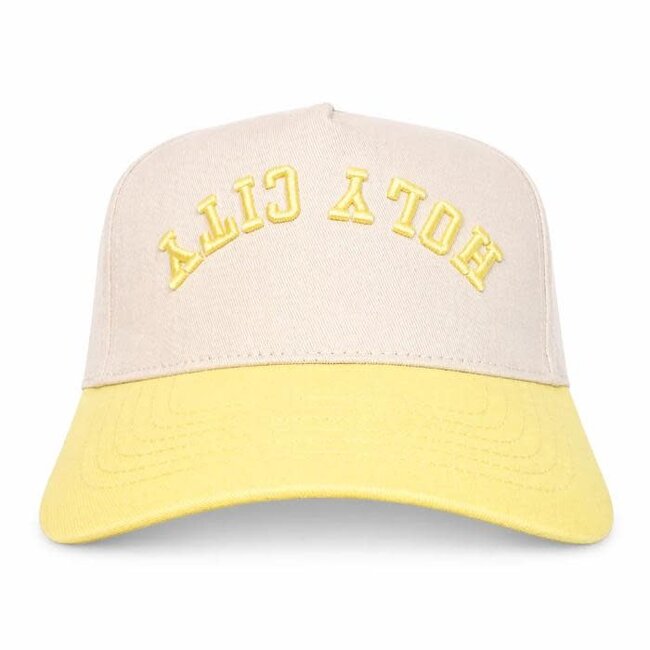 Holy City - Yellow & Cream Hat