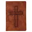 Faux Leather Journal - Jesus Is Lord Cross