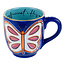 Blue Butterflies Mug