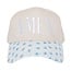 Amen Cap Trucker Two-Toned Lt Blue Floral