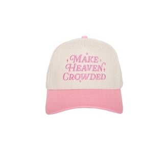 Make Heaven Crowded Vintage Trucker Hats