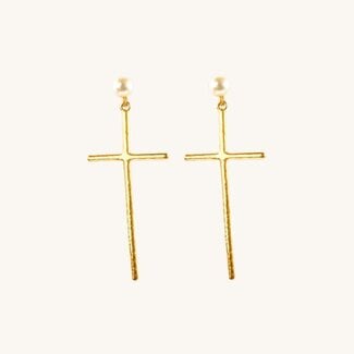 Golden Devotion Earrings
