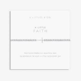 A Little 'Faith' Bracelet- Silver