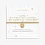 A Little 'Wonderful Things Are Coming Your Way' Bracelet In Gold-Tone Plating