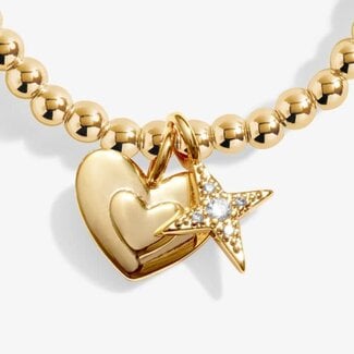 A Little 'Blessed To Have A Mom Like You' Bracelet In Gold-Tone Plating