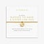A Little 'Blessed To Have A Sister Like You' Bracelet In Gold-Tone Plating