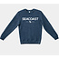 Seacoast Nantucket  Fleece Embroidered Navy Crewneck