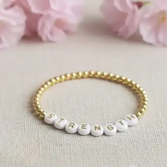 Strength Beaded Bracelet