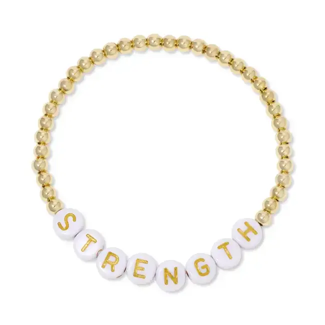 Strength Beaded Bracelet