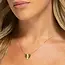 Pavé Cross & Heart Burst Pendant Necklace
