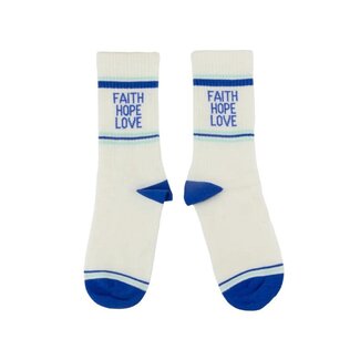 Kerusso Athletic Socks Faith Hope Love