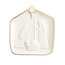Gold Nativity Platter
