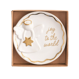 Gold Angel Trinket Dish