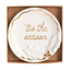 Gold Holly Trinket Dish