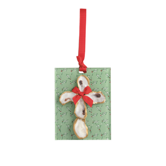 Green Acrylic Oyster Ornament