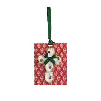 Red Acrylic Oyster Ornament