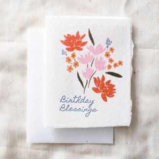 Birthday Blessings Greeting Card