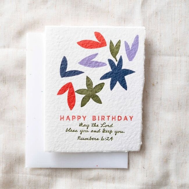 Happy Birthday Bless You Keep You | Card