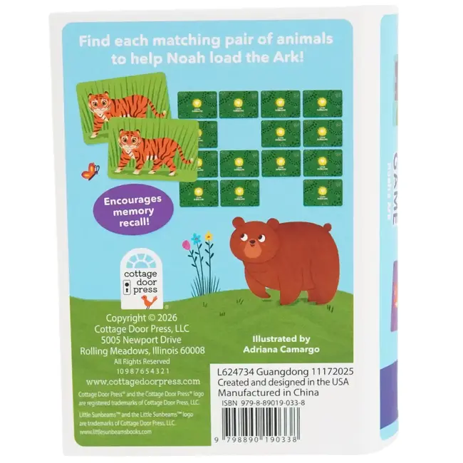 Memory Match Game Noah's Ark