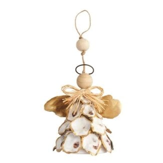 Angel Oyster Ornament