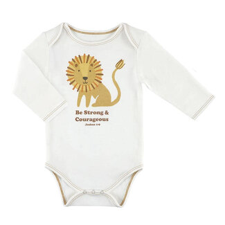 Long Sleeve Snapshirt Cotton Spandex - Lion