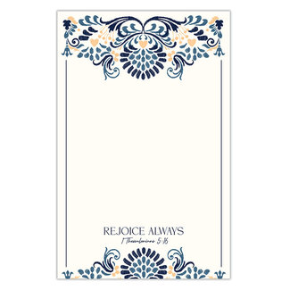 Extra Large Sticky Note Pad - Rejoice Always