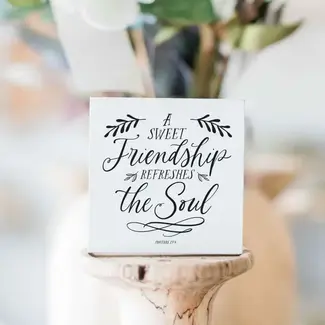 Sweet Friendship Mini Sign