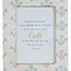 Faith Floral Blue Frame 5 X 7