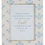 Faith Floral Blue Frame 5 X 7