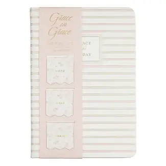 Faith Floral Pink Journal Set with Bookmarks 6 X 8