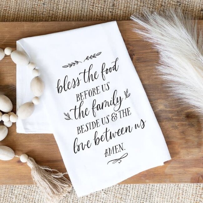 Kitchen Blessing Tea Towel
