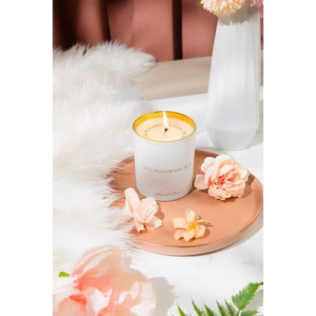 "Do Everything in Love" Candle - Hidden Scripture - Fresh Floral