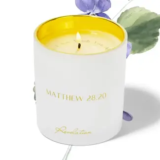 "I Am with You Always" Hidden Bible Verse Candle, 8oz