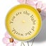 "You Are the Light of the World" Hidden Message Candle - Heavenly Vanilla